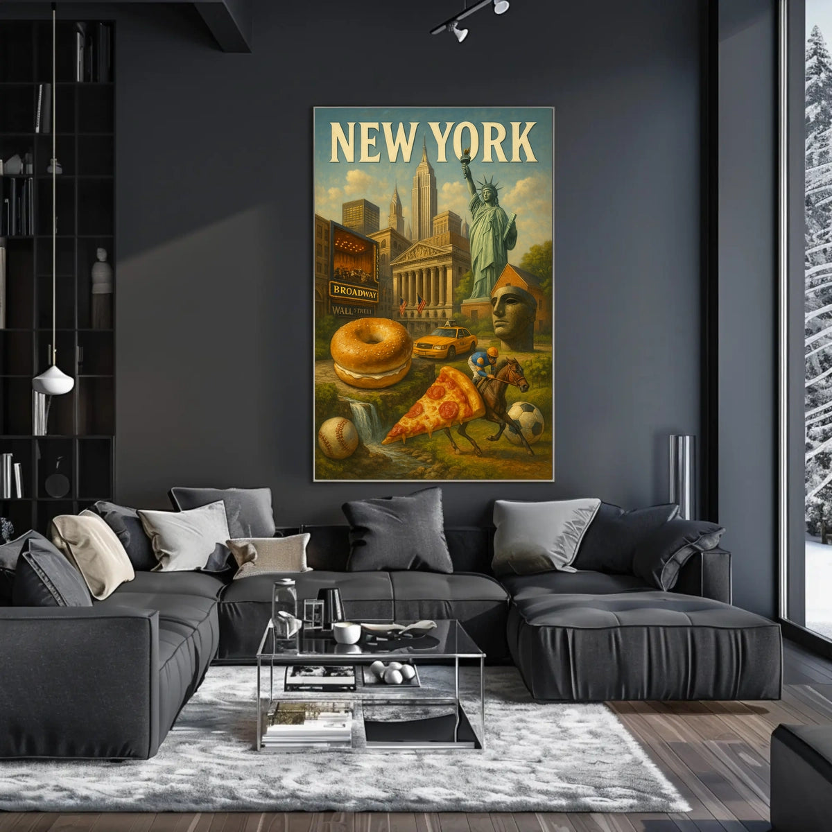 New York Icons Poster