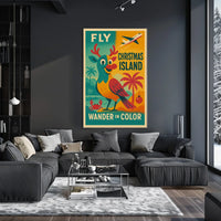 Fly to Christmas Island Poster