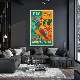 Fly to Christmas Island Poster
