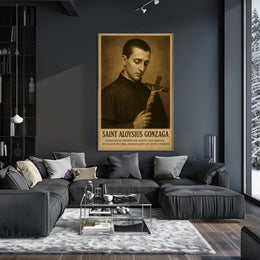 Saint Aloysius Gonzaga Poster