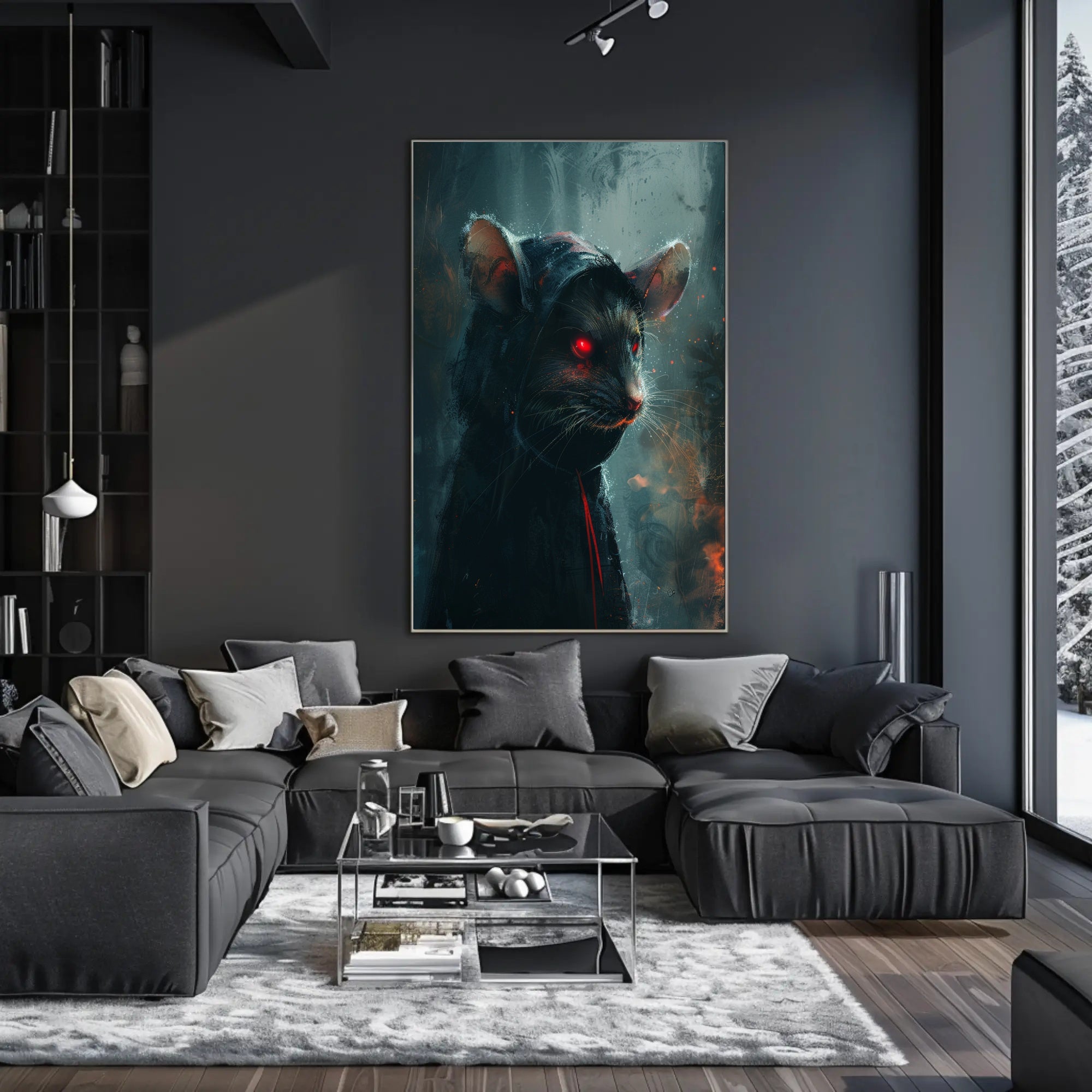 The Enigmatic Rodent Poster PosterGoat