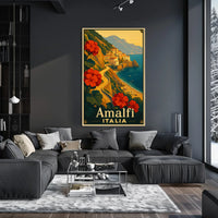 Amalfi Coast Italia Poster