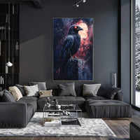 The Enigmatic Raven Poster