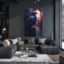 The Enigmatic Raven Poster