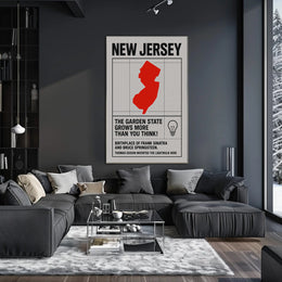New Jersey Heritage Art Cultural or Heritage Poster
