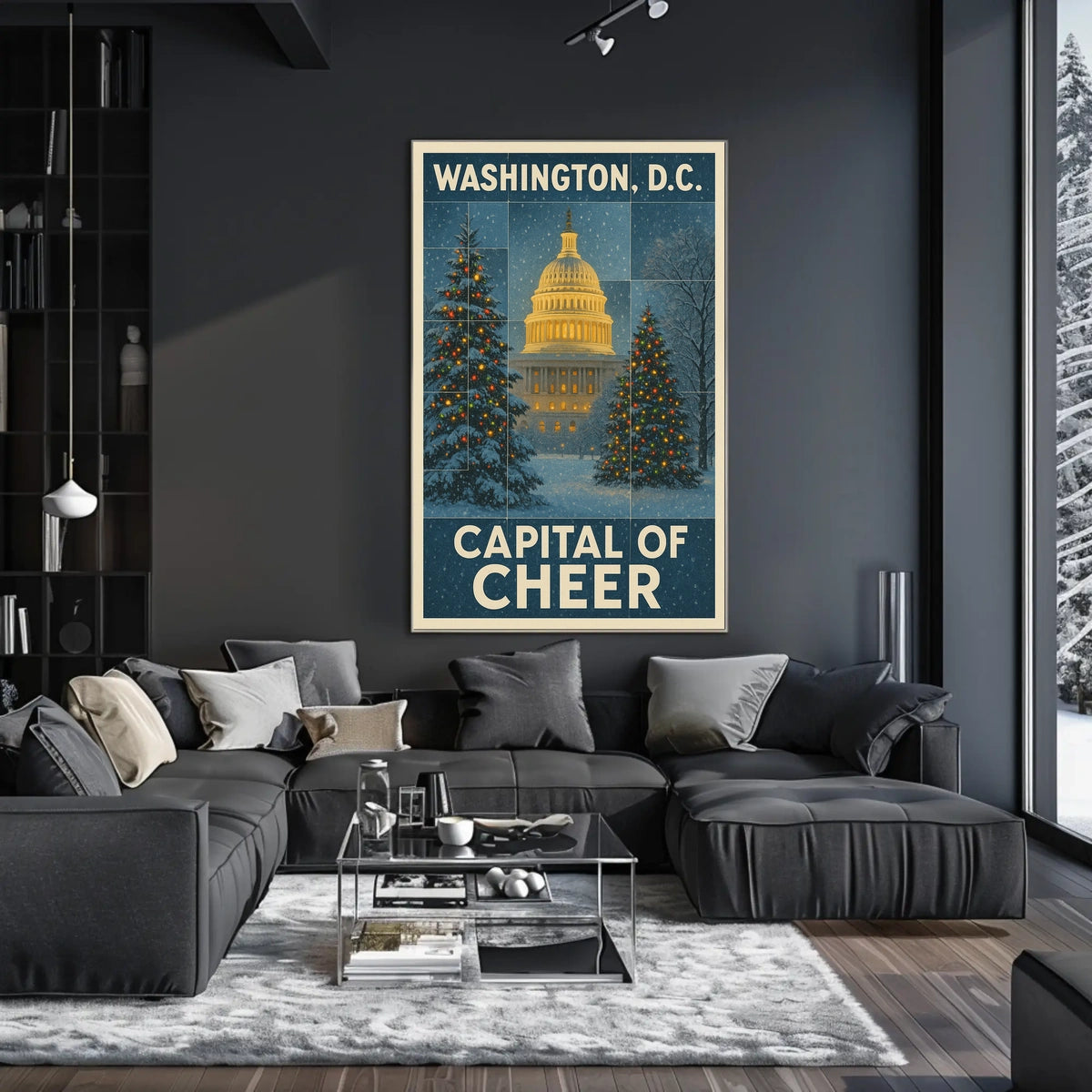 Washington, D.C. Capital Of Cheer Poster