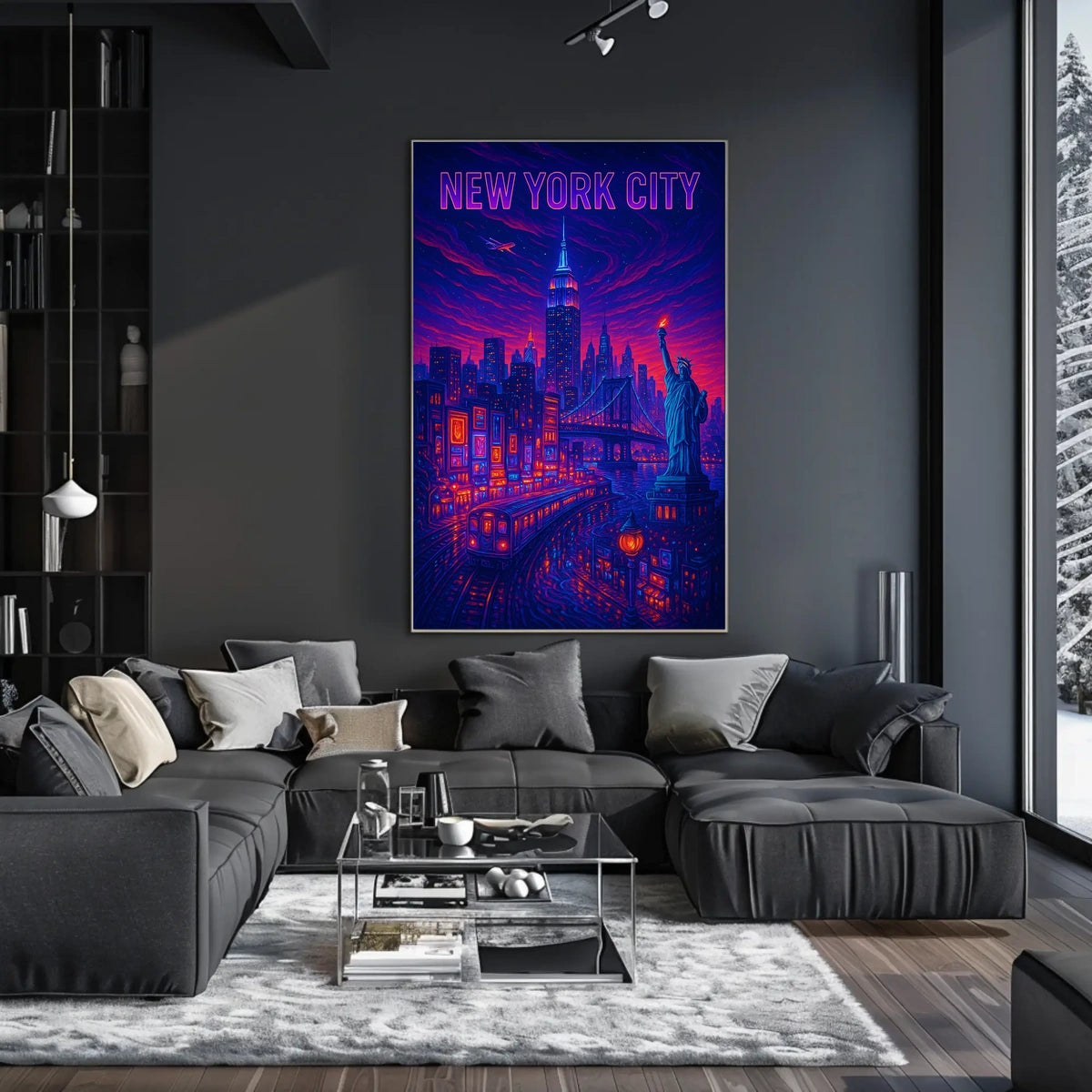 New York City Skyline Poster