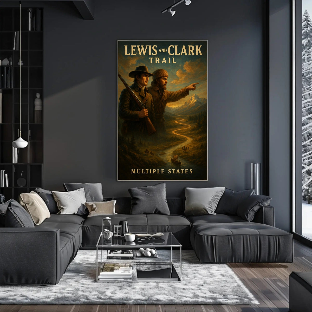 Lewis And Clark Trail Poster