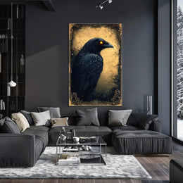 The Enigmatic Raven Poster