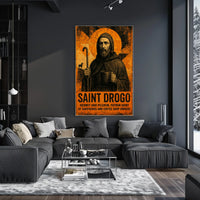 Saint Drogo Patron Saint Poster