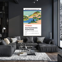 Katsushika Hokusai Hakone Lake in Sagami Province Poster