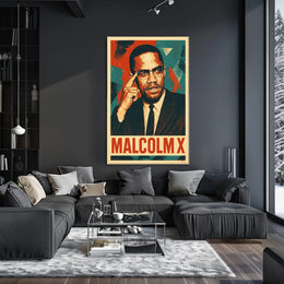 Malcolm X Poster