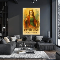 Saint Catherine of Alexandria Poster