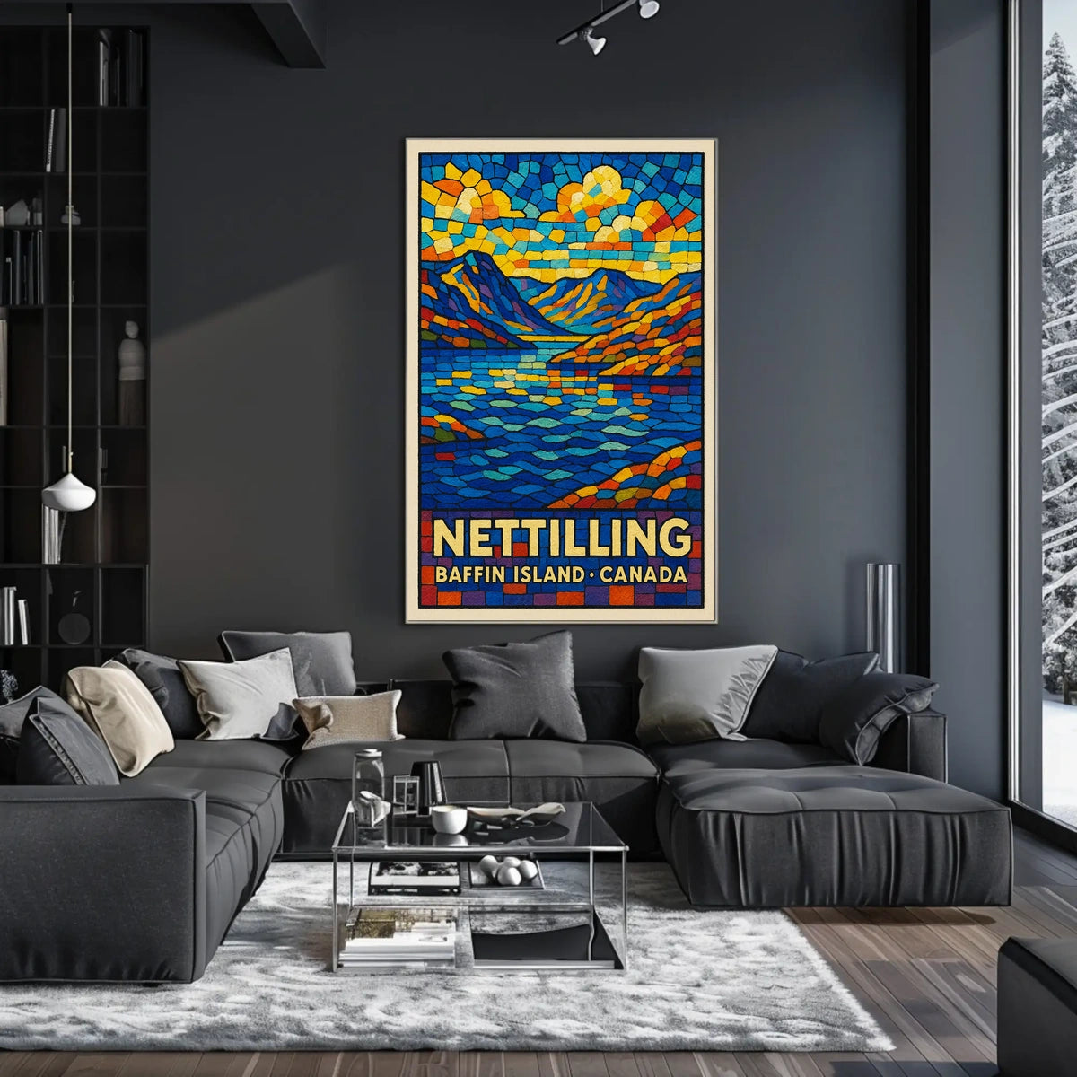 Nettilling Baffin Island, Canada Poster