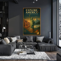 Explore America Poster