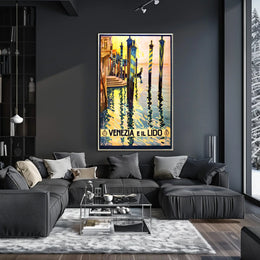 Venezia E Il Lido Poster