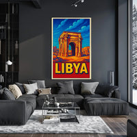 Libya Ancient Ruins Poster