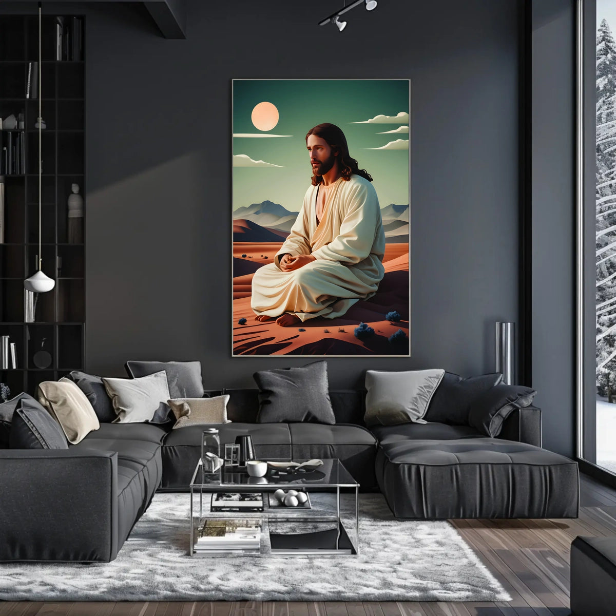 Serenity in the Desert Poster