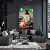 Serenity in the Desert Poster