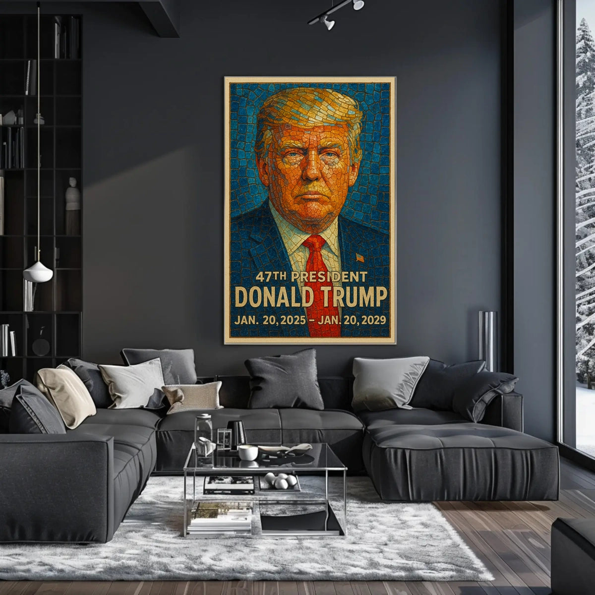 Donald Trump 47th President Poster
