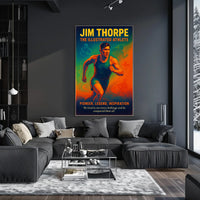 Jim Thorpe Legendary Athlete Jim Thorpe Poster