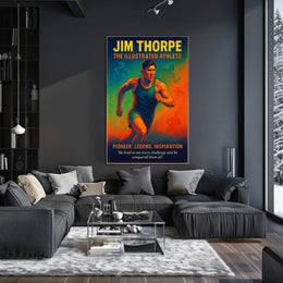 Jim Thorpe Legendary Athlete Jim Thorpe Poster