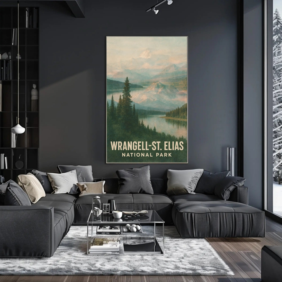 Wrangell-St. Elias National Park Poster