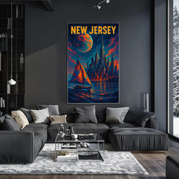 New Jersey A Cosmic Perspective Poster