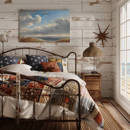 Scenic Landscape Art Poster: Tranquil Nature's Majesty Collection
