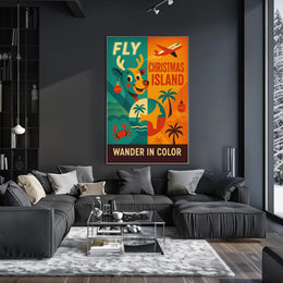 Fly to Christmas Island Poster