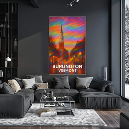 Burlington Vermont Wanderlust Photography Poster