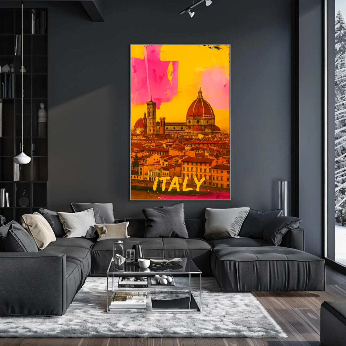 Vibrant Italy Poster