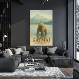 Katmai National Park Poster