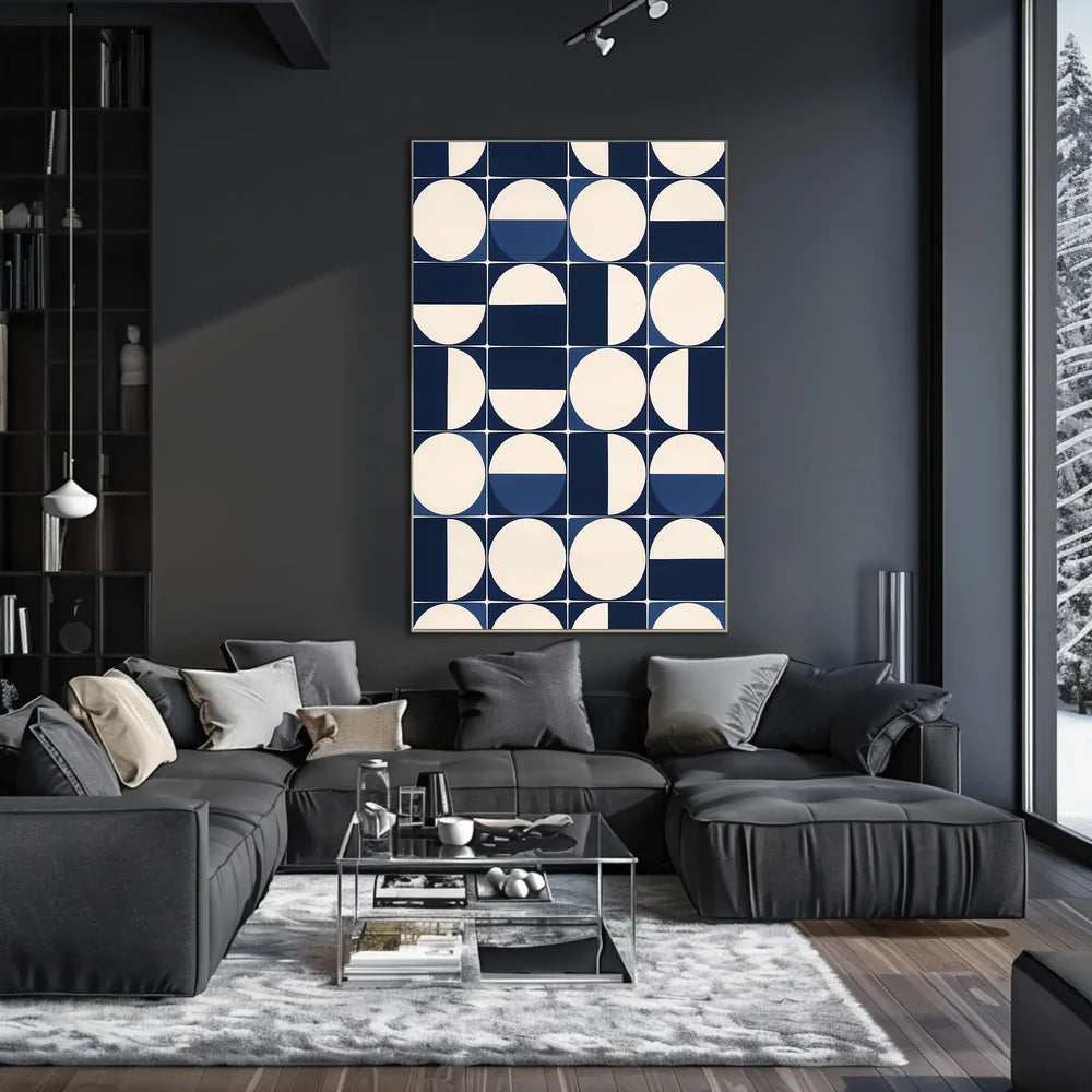 Abstract Harmony Conceptual Art Poster
