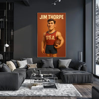 Jim Thorpe Tribute Poster