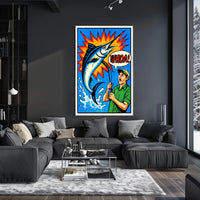 The Big Catch Poster PosterGoat