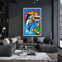 The Big Catch Poster PosterGoat