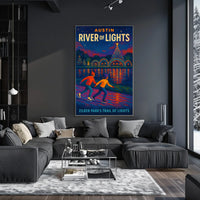 Austin River of Lights Poster