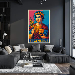 St. Genesius Poster