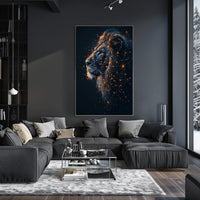 Celestial Lion Poster