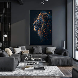 Celestial Lion Poster