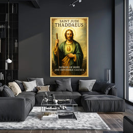 Saint Jude Thaddaeus Patron of Hope Poster PosterGoat