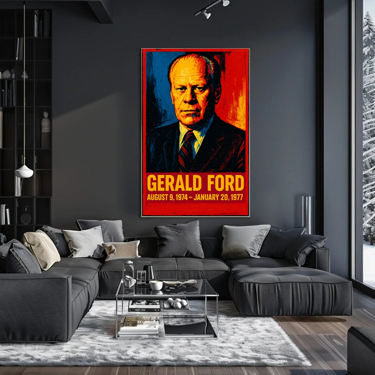 Gerald Ford Presidential Term Poster