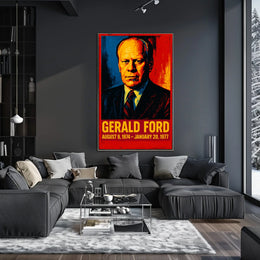 Gerald Ford Presidential Term Poster