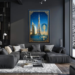 Architectural Wonders of Dubai Poster