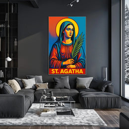 St. Agatha Poster