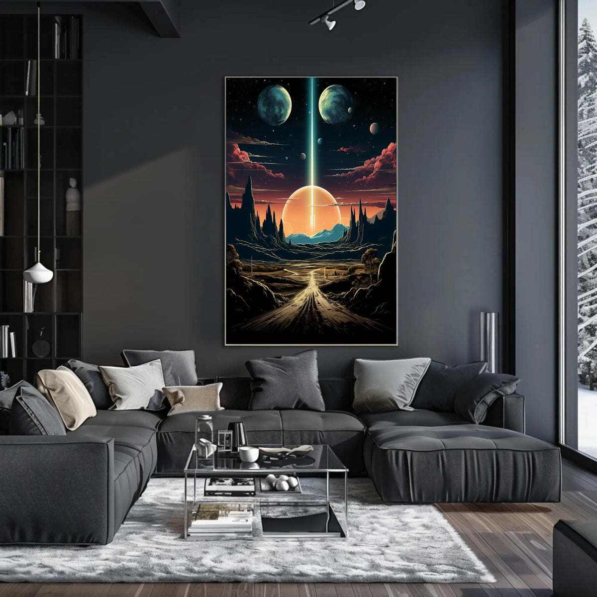 Cosmic Landscape Poster