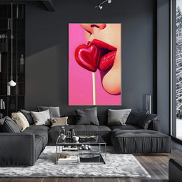 Sweet Temptation Pop Art Wall Poster Print