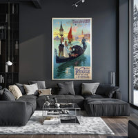 Chemin De Fer De LEst Journey To Poster