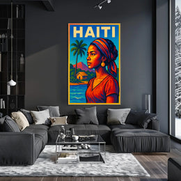 Haiti Vibrant Heritage Poster